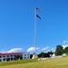 American Flag and Fort McCoy