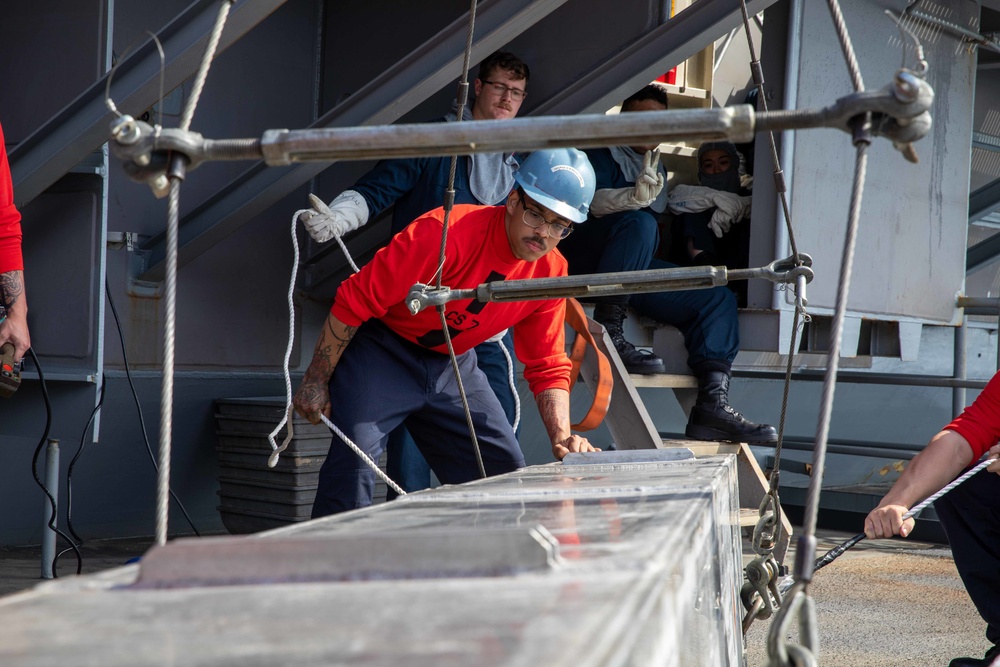 Daily Operations aboard USS George H.W. Bush (CVN 77)