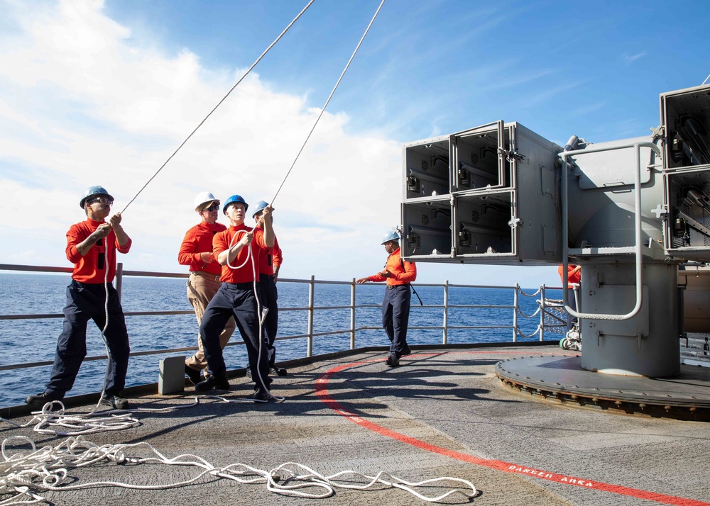 Daily Operations aboard USS George H.W. Bush (CVN 77)