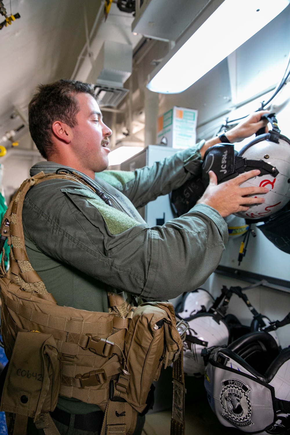 Daily Operations aboard USS George H.W. Bush (CVN 77)