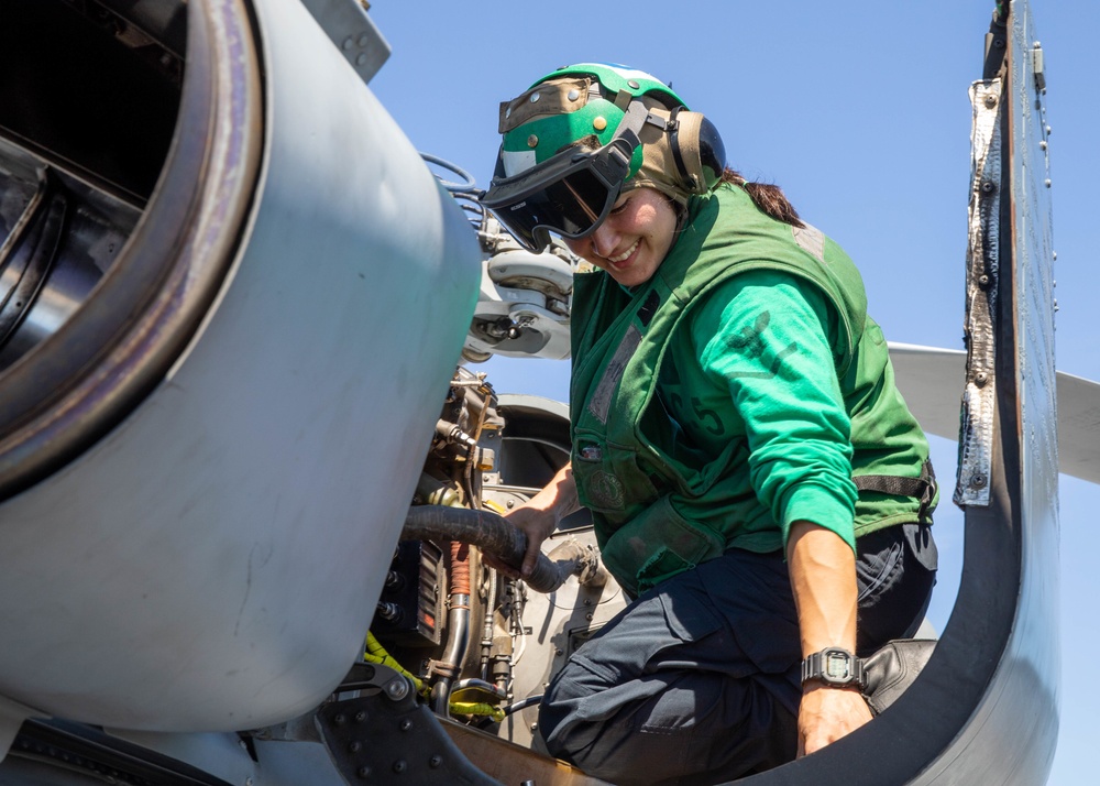 Daily Operations aboard USS George H.W. Bush (CVN 77)