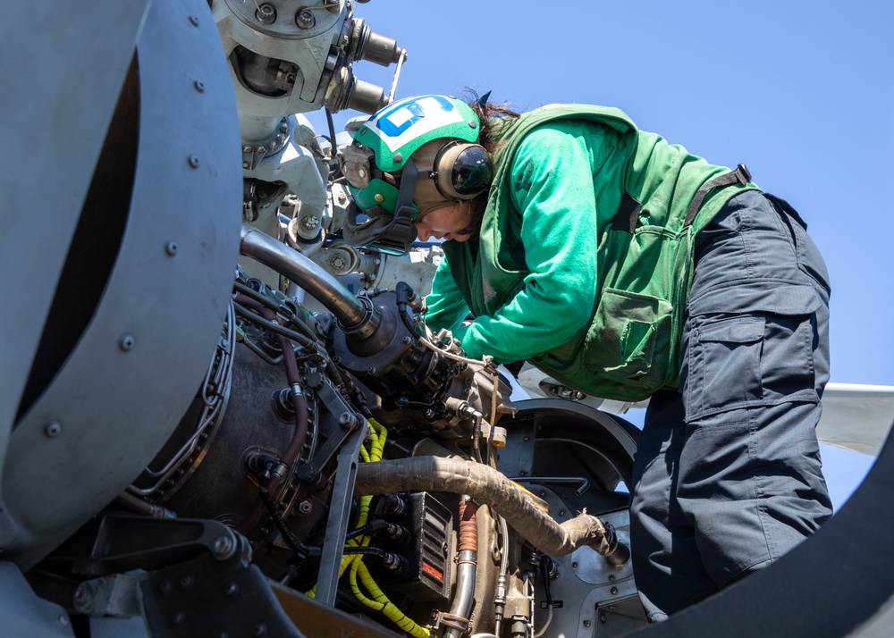 Daily Operations aboard USS George H.W. Bush (CVN 77)