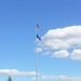 American Flag and Fort McCoy