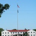 American Flag and Fort McCoy