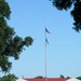 American Flag and Fort McCoy