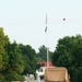 American Flag and Fort McCoy