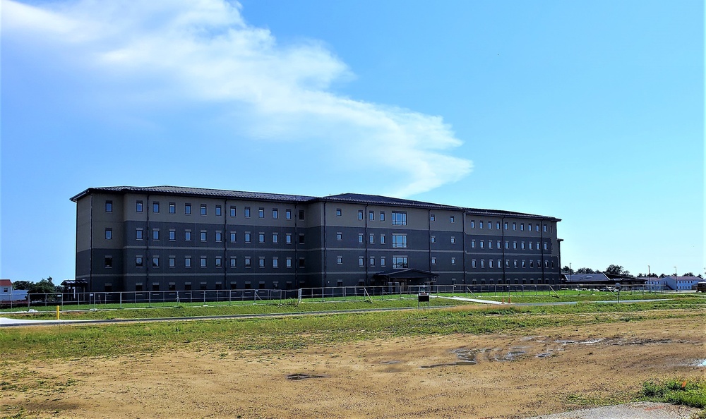 Fort McCoy’s FY 2020-funded barracks project now passes 95 percent complete