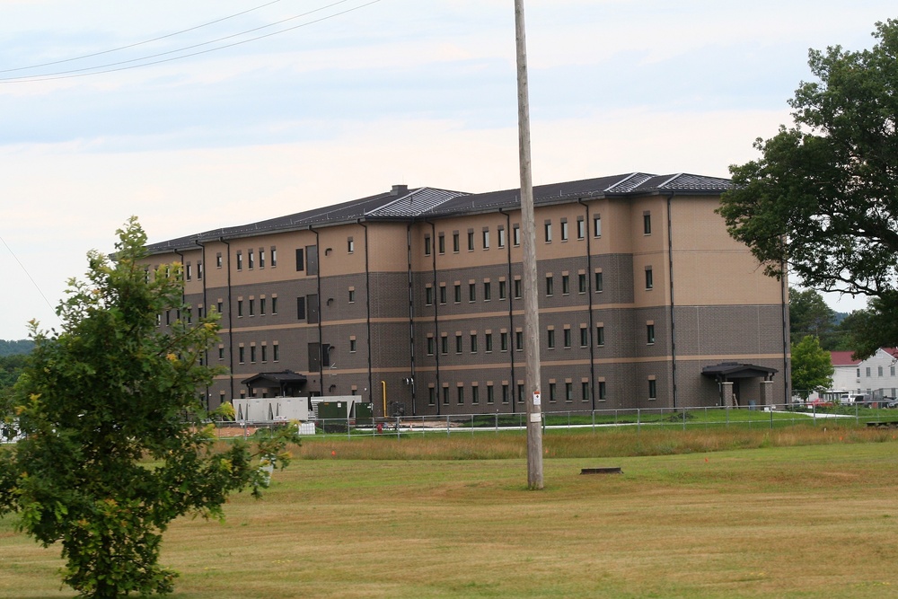 Fort McCoy’s FY 2020-funded barracks project now passes 95 percent complete