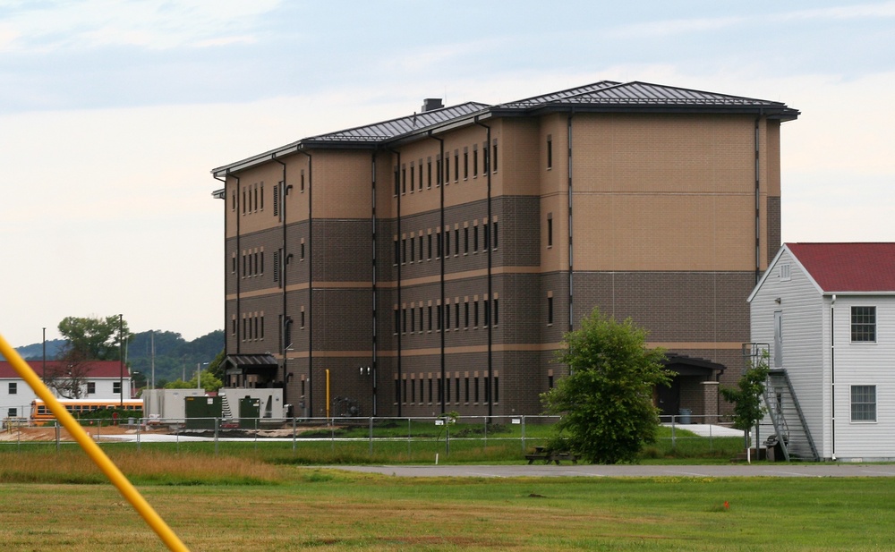 Fort McCoy’s FY 2020-funded barracks project now passes 95 percent complete