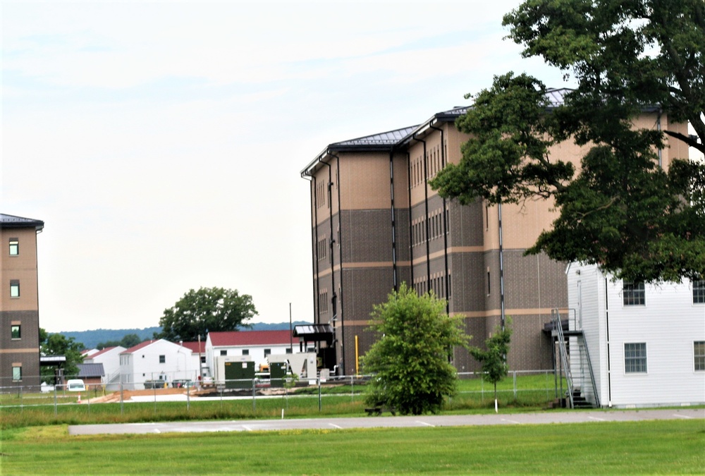 Fort McCoy’s FY 2020-funded barracks project now passes 95 percent complete