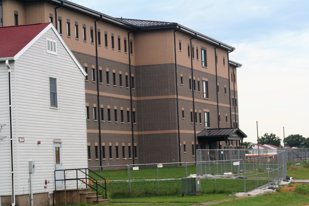 Fort McCoy’s FY 2020-funded barracks project now passes 95 percent complete