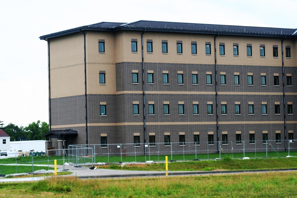 Fort McCoy’s FY 2020-funded barracks project now passes 95 percent complete