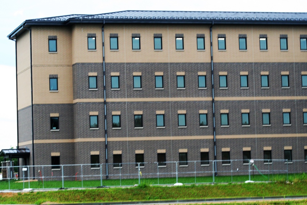 Fort McCoy’s FY 2020-funded barracks project now passes 95 percent complete