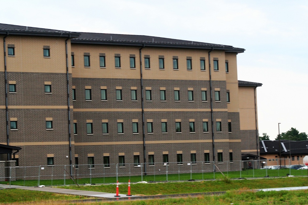 Fort McCoy’s FY 2020-funded barracks project now passes 95 percent complete