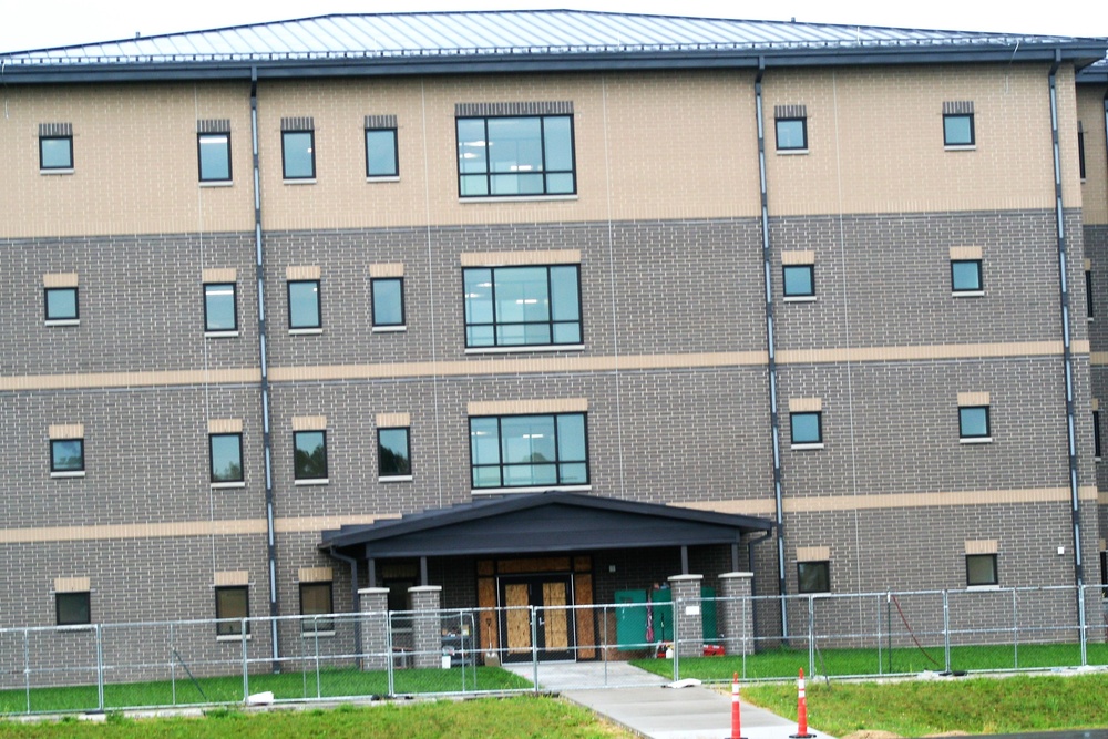 Fort McCoy’s FY 2020-funded barracks project now passes 95 percent complete