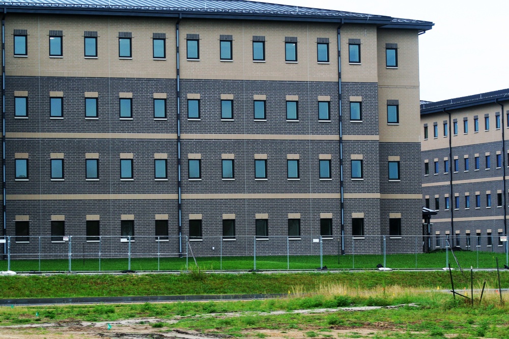 Fort McCoy’s FY 2020-funded barracks project now passes 95 percent complete