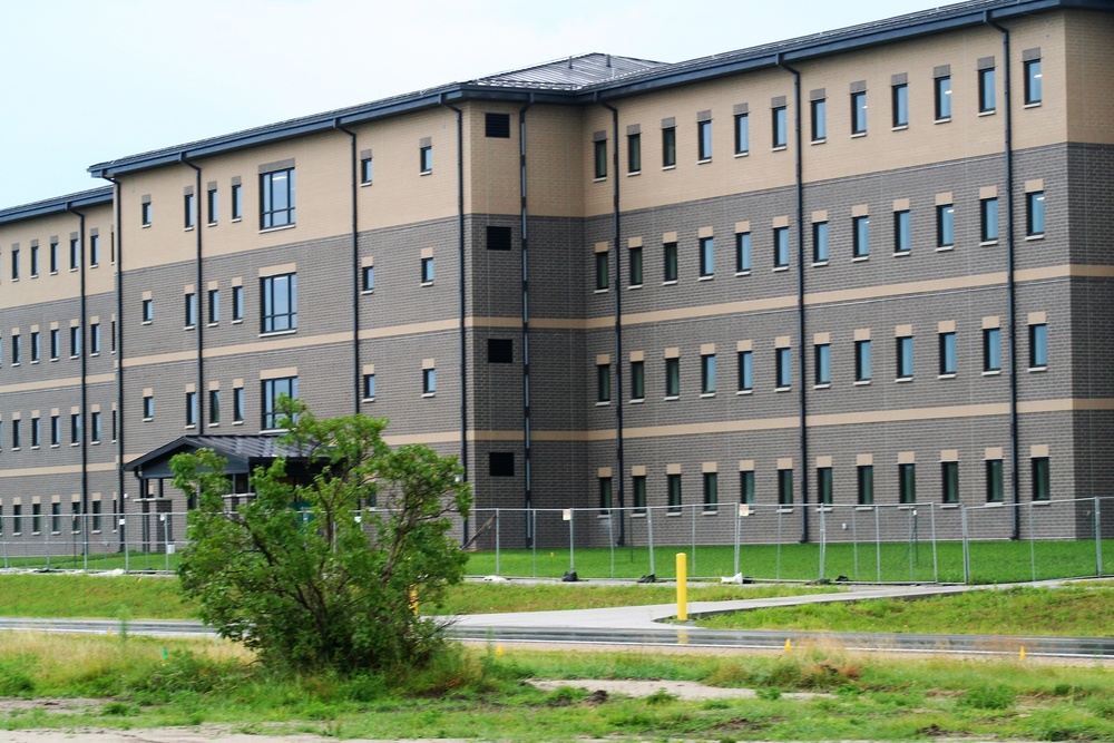 Fort McCoy’s FY 2020-funded barracks project now passes 95 percent complete