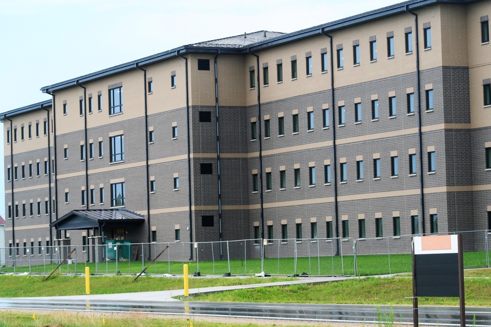 Fort McCoy’s FY 2020-funded barracks project now passes 95 percent complete