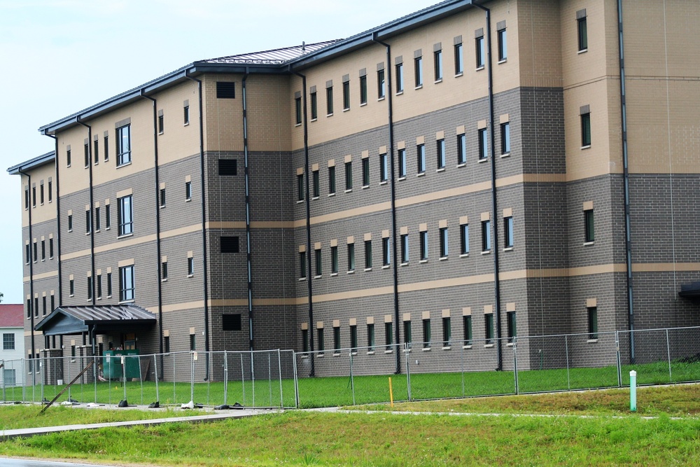 Fort McCoy’s FY 2020-funded barracks project now passes 95 percent complete