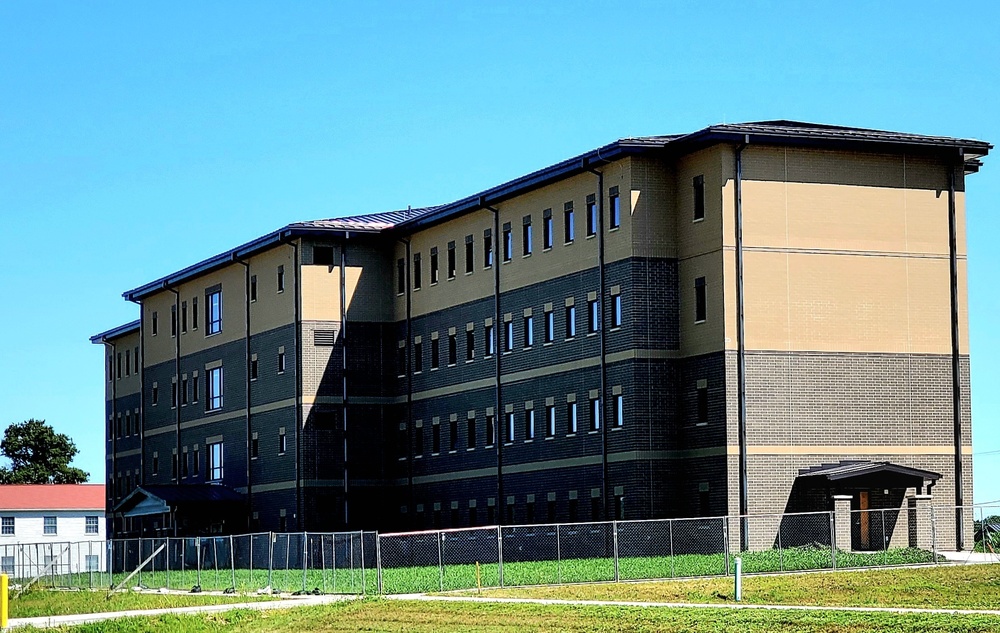 Fort McCoy’s FY 2020-funded barracks project now passes 95 percent complete