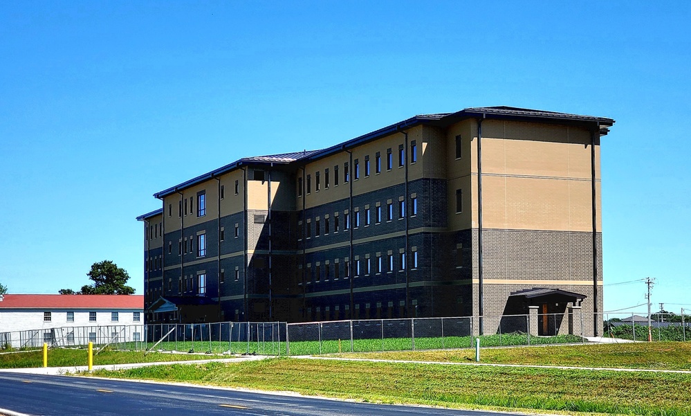 Fort McCoy’s FY 2020-funded barracks project now passes 95 percent complete