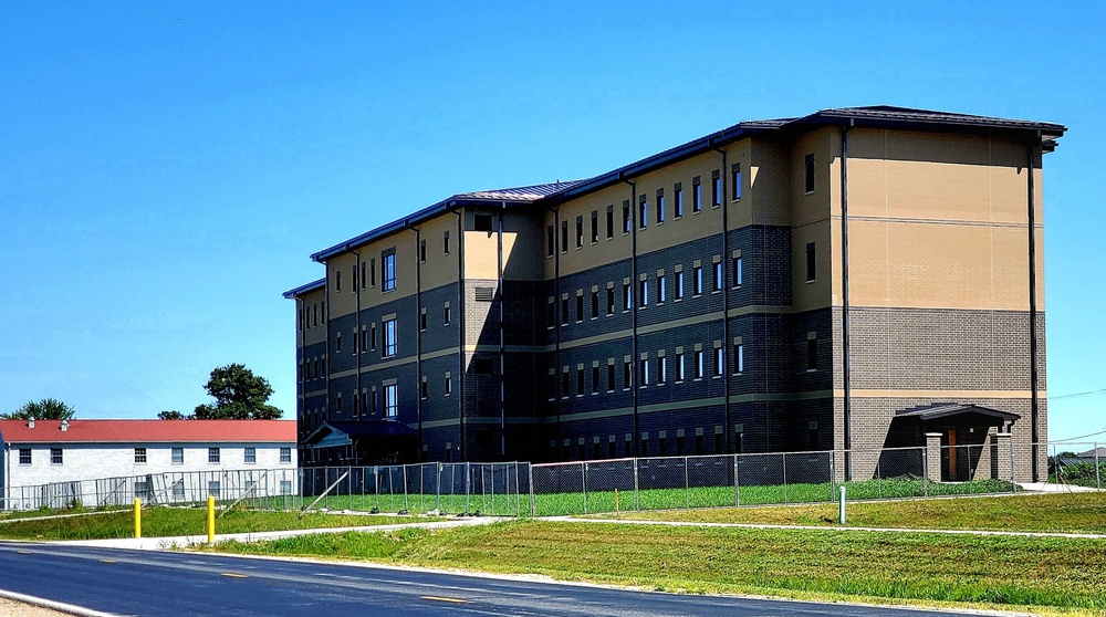 Fort McCoy’s FY 2020-funded barracks project now passes 95 percent complete