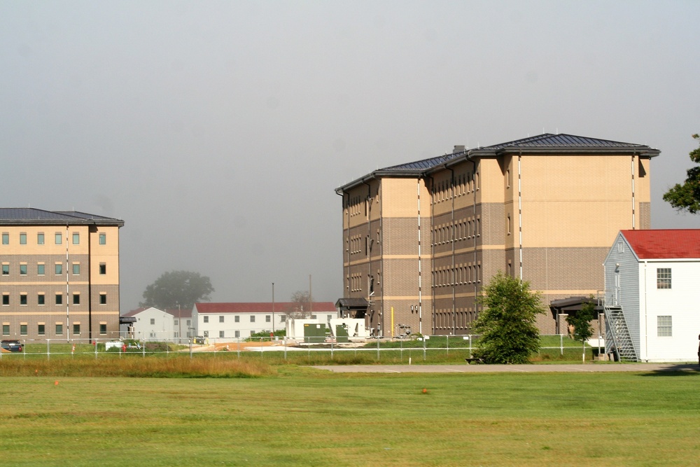 Fort McCoy’s FY 2020-funded barracks project now passes 95 percent complete