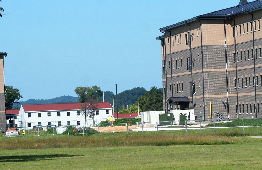 Fort McCoy’s FY 2020-funded barracks project now passes 95 percent complete