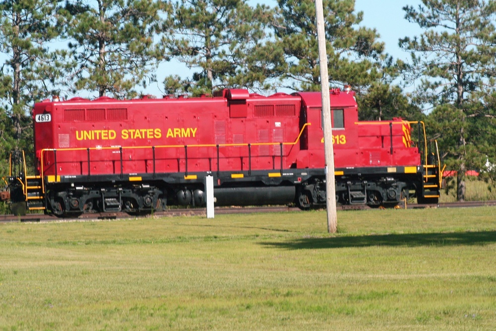 Army Locomotive at Fort McCoy