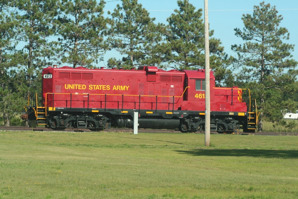 Army Locomotive at Fort McCoy