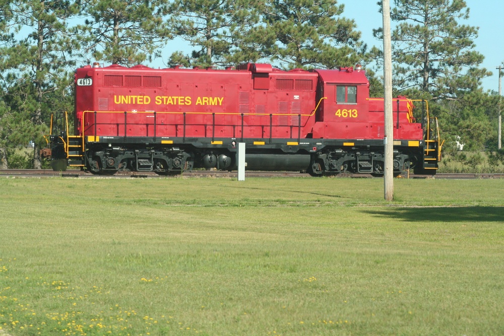 Army Locomotive at Fort McCoy