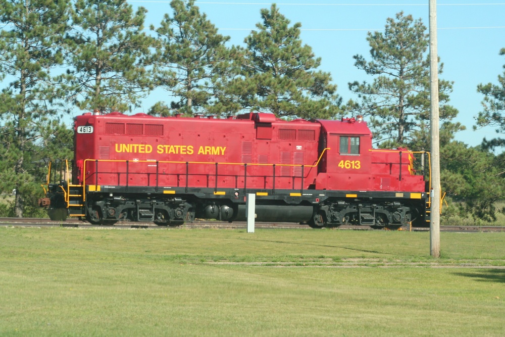 Army Locomotive at Fort McCoy