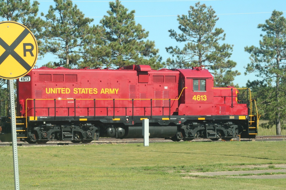 Army Locomotive at Fort McCoy