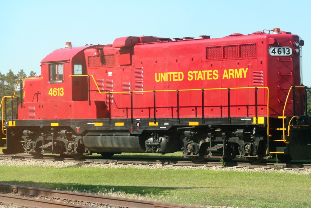 Army Locomotive at Fort McCoy