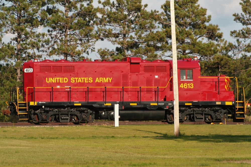 Army Locomotive at Fort McCoy