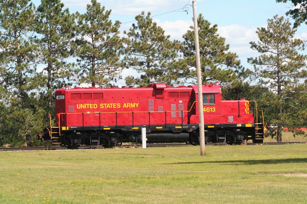 Army Locomotive at Fort McCoy