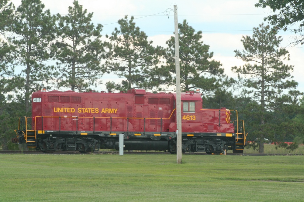 Army Locomotive at Fort McCoy