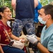 Pacific Partnership 2022 leadership visits Barangay Health Fair at Irawan Elementary School