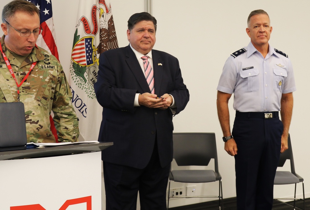 Governor Awards National Guard Commander With Illinois Distinguished Service Medal