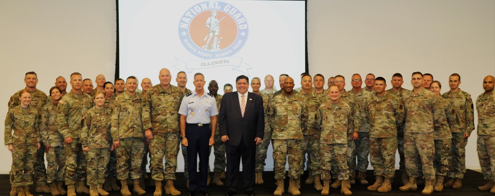 Governor Awards National Guard Commander With Illinois Distinguished Service Medal