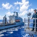 USS Chancellorsville Conducts a Replenishment-at-sea