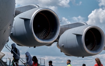 Tuskegee Airmen-inspired Flight Academy Tours C-17