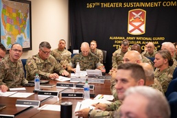 SOUTHCOM J4 Visits 167th TSC Headquarters