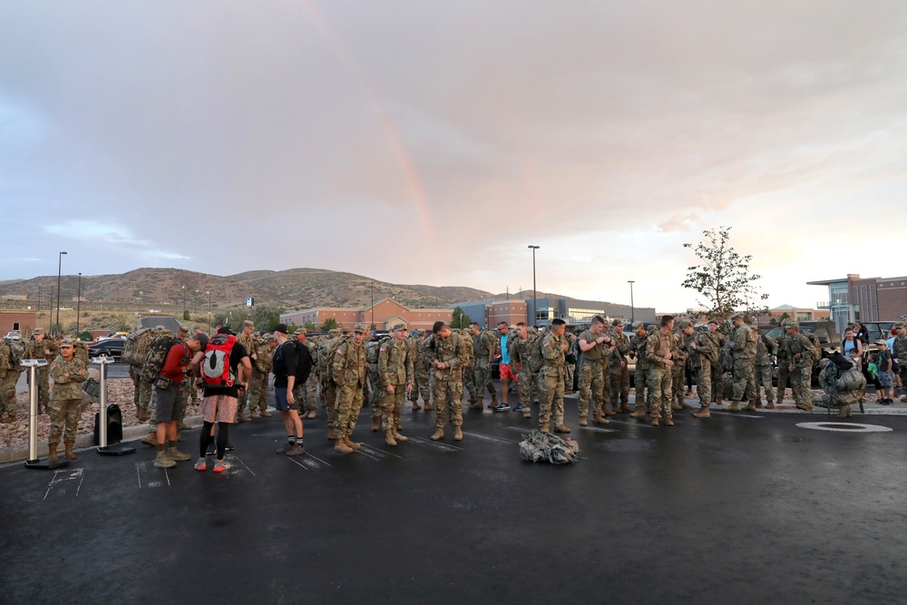 10th Annual Thode Ruck March Draws more than 100 Participants