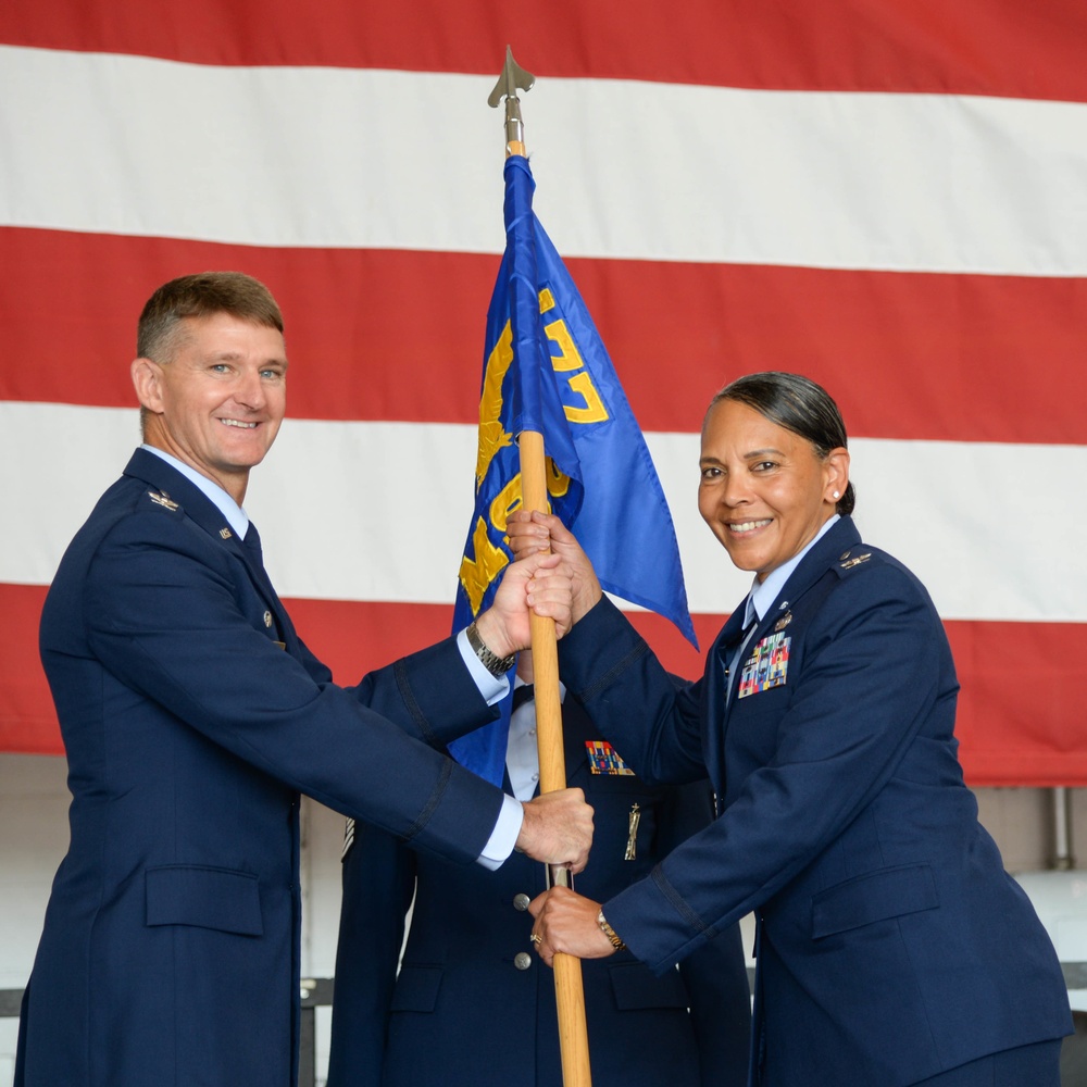 177th Mission Support Group Change of Command Ceremony