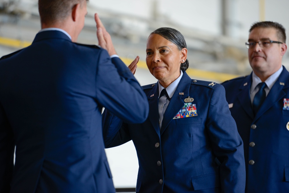 177th Mission Support Group Change of Command Ceremony