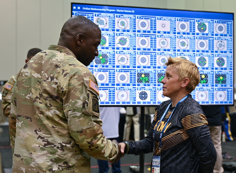 2022 DoD Warrior Games Shooting Day 1