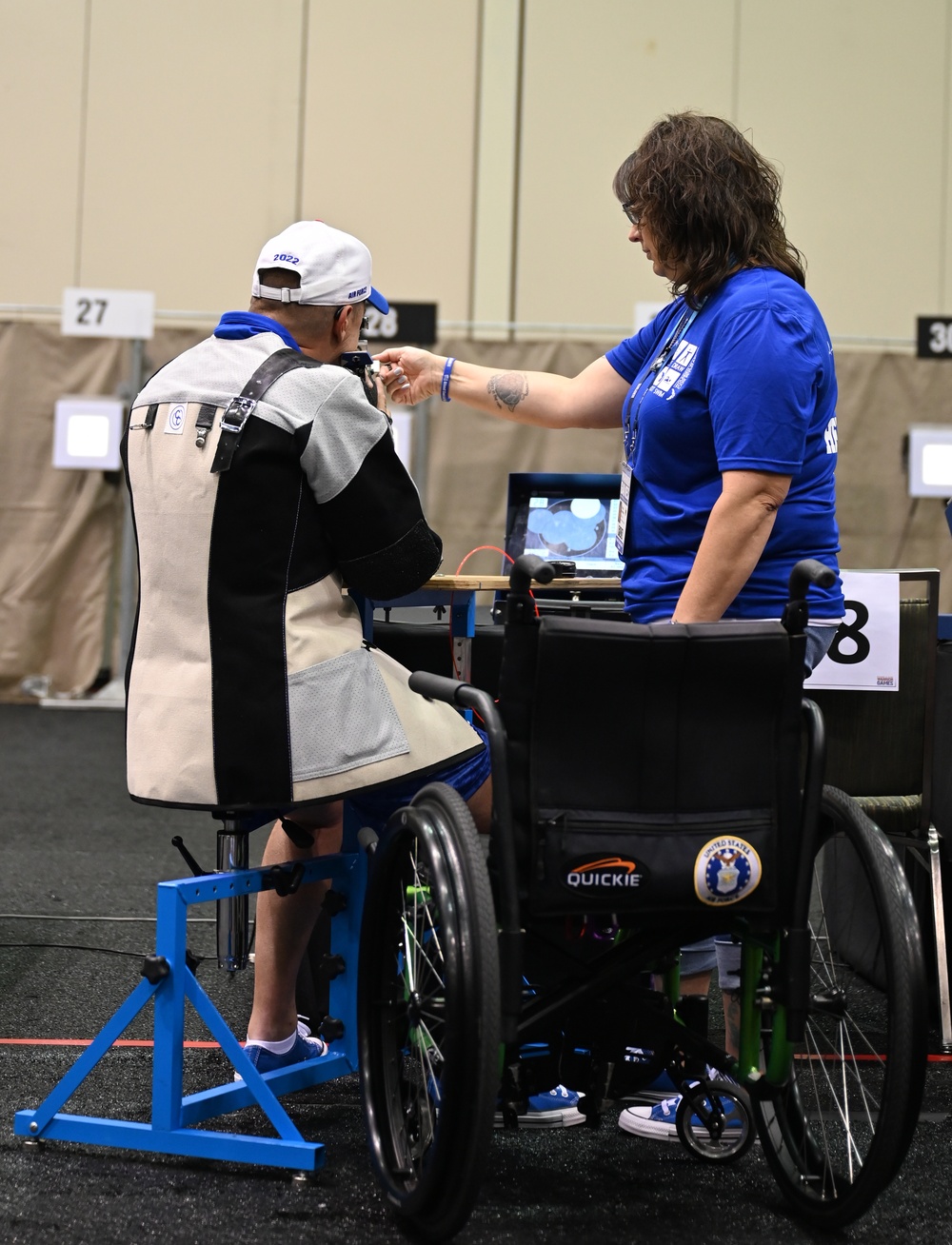 2022 DoD Warrior Games Shooting Day 1