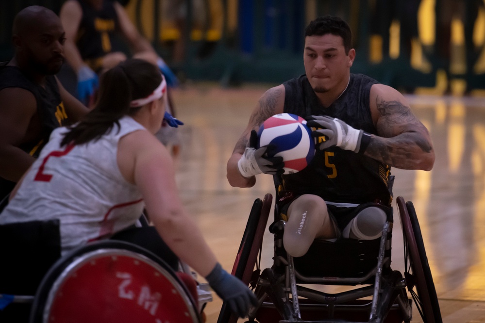 2022 DoD Warrior Games Wheelchair Rugby Day 1