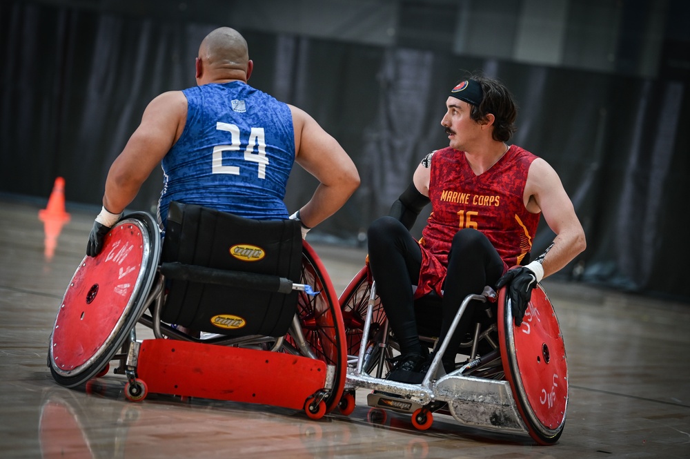 2022 DOD Warrior Games Team Marine Corps – Wheelchair Rugby Prelims
